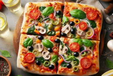 vegetarian pizza