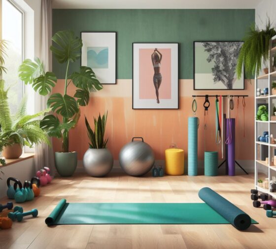 yoga mat home gym