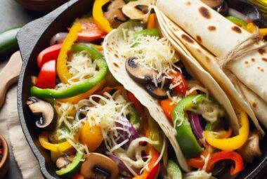 Vegetarian fajita recipe