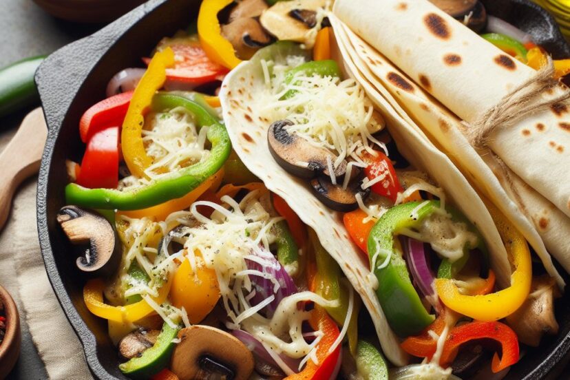 Vegetarian fajita recipe