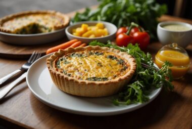 vegetarian quiche