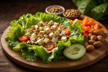 Vegetarian Lettuce Wraps