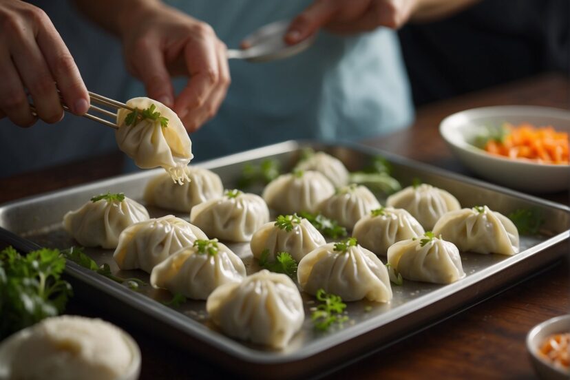 vegetarian dumplings