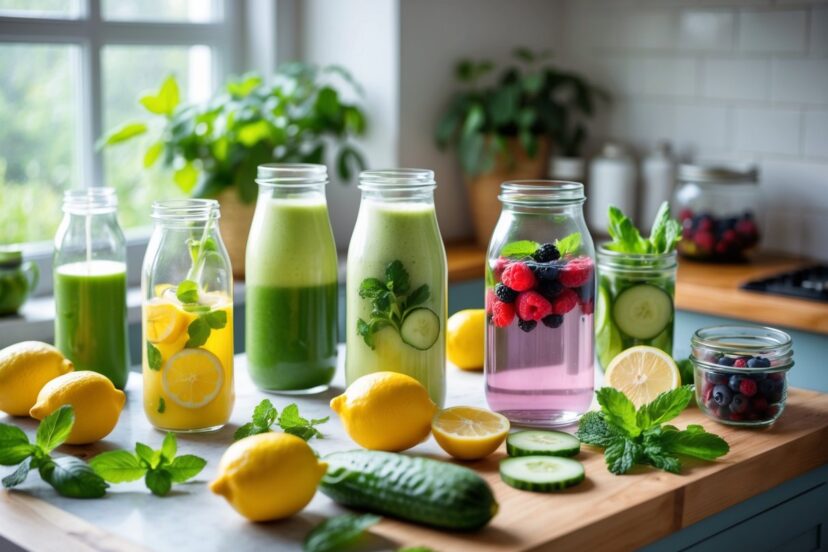 Gentle Detox Drinks for beginners